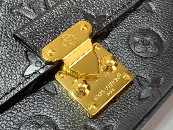 LV Pochette Métis Soft PM 25cm Monogram Empreinte Black Embossed Leather