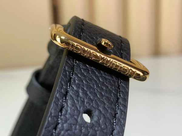 LV Pochette Métis Soft PM 25cm Monogram Empreinte Black Embossed Leather