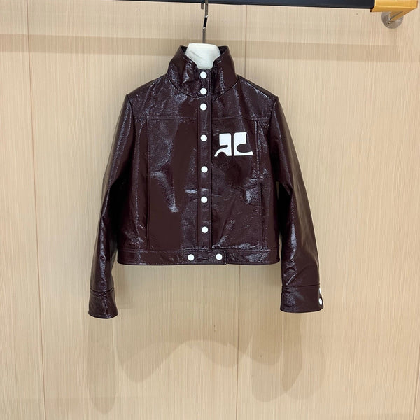AC Reedition Vinyl Jacket Burgundy Sheepskin