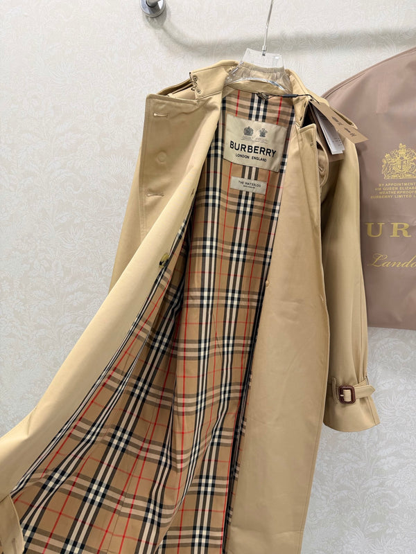 BRR Kensington Trench Coat Beige Cotton