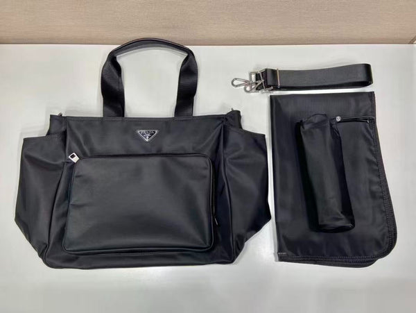 Prad Baby Bag Black Re-Nylon