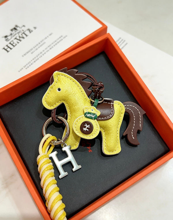 HM Yellow Horse Charm