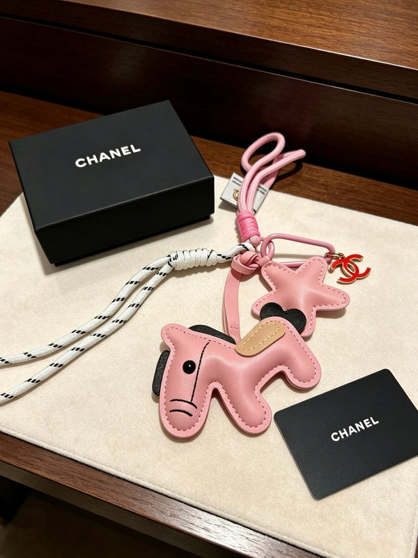 CC Pink Star And Horse Charm