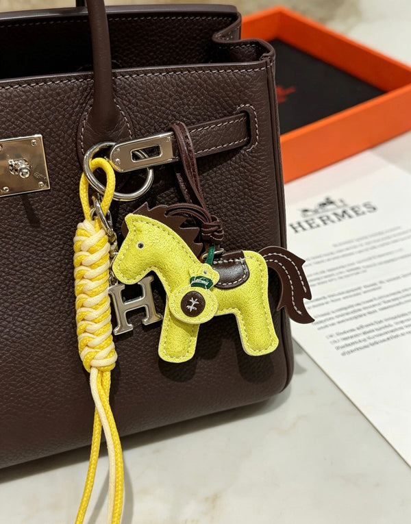 HM Yellow Horse Charm