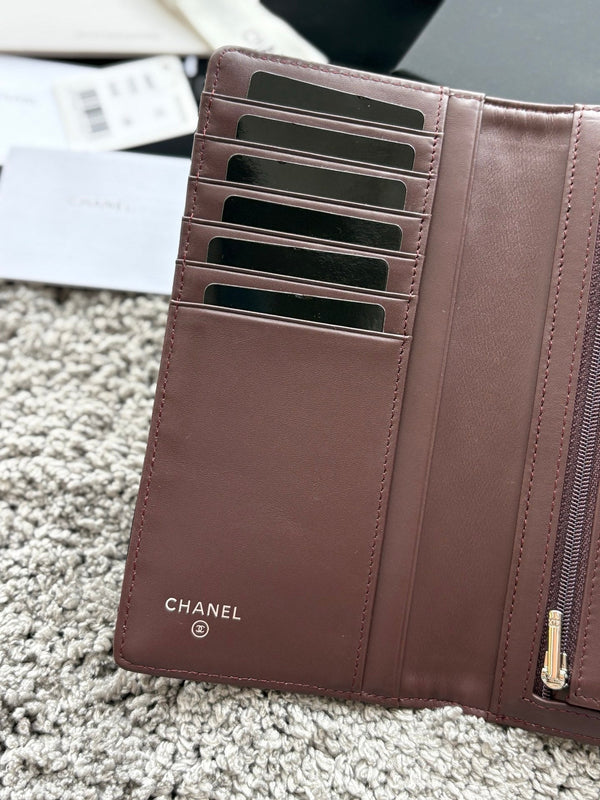 CC 2026 Long Wallet 19cm Leather 102500