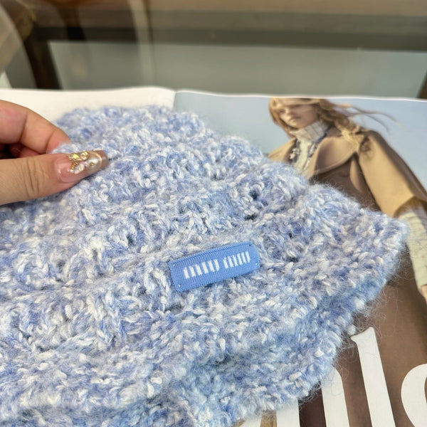Miu Knitted Beanie Hat 497139