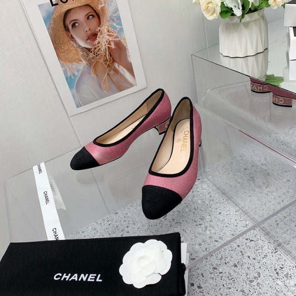 CC 2026 Pumps 30mm Glitter Fabric 162123