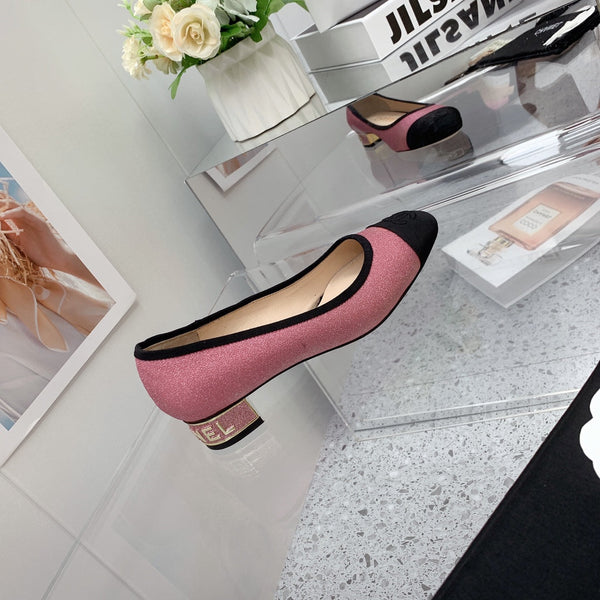 CC 2026 Pumps 30mm Glitter Fabric 162123