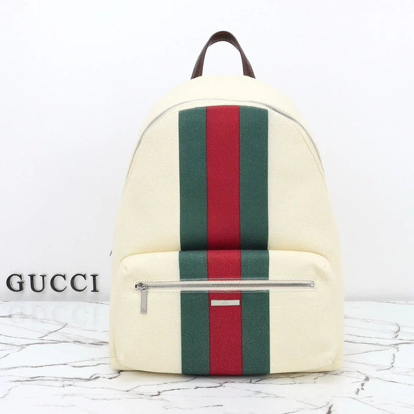 GG 2026 Essence Classic Backpack 45cm Canvas Leather