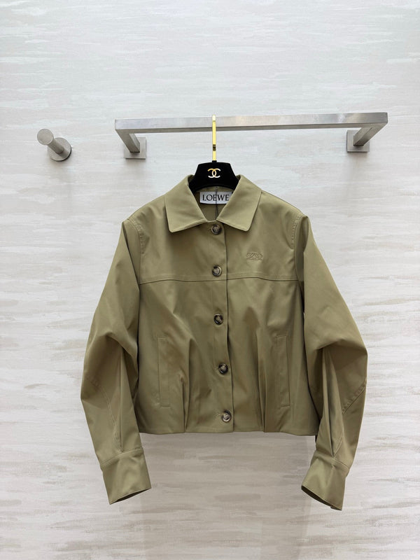 LW 26S Cropped Jacket Tonal Embroidery Anagram 435258