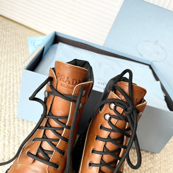 Prad 2026 Re-Nylon Ankle Boots Cowhide 149578