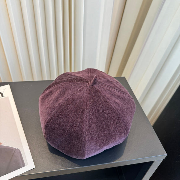 CC Corduroy Beret Hat 512572