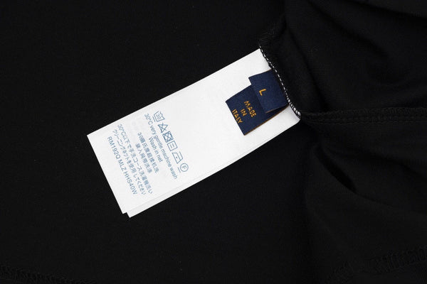 Louis Vuitton Classic Logo & Letter T-Shirt in Cotton