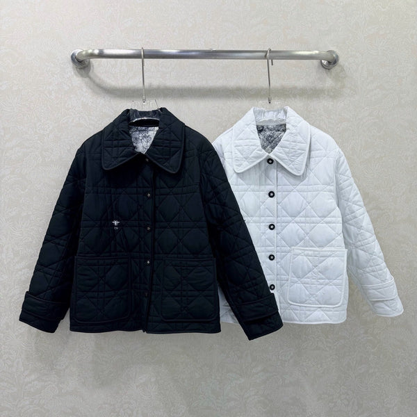 Dior 2025 Jacket Black and White Polyester