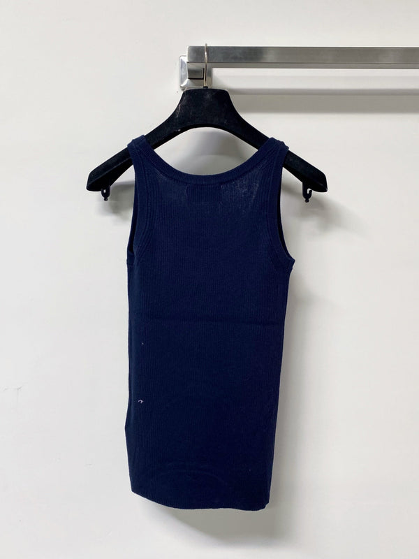 Prada Seven-Color Vest with Logo in Wool