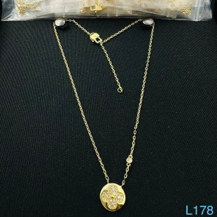 LV Color Blossom Gold Necklace