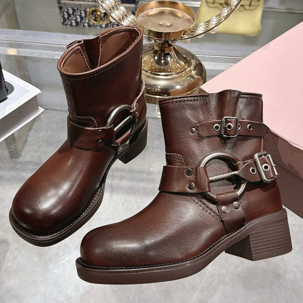 Miu Miu 2026 Siena Boots Calfskin 999617