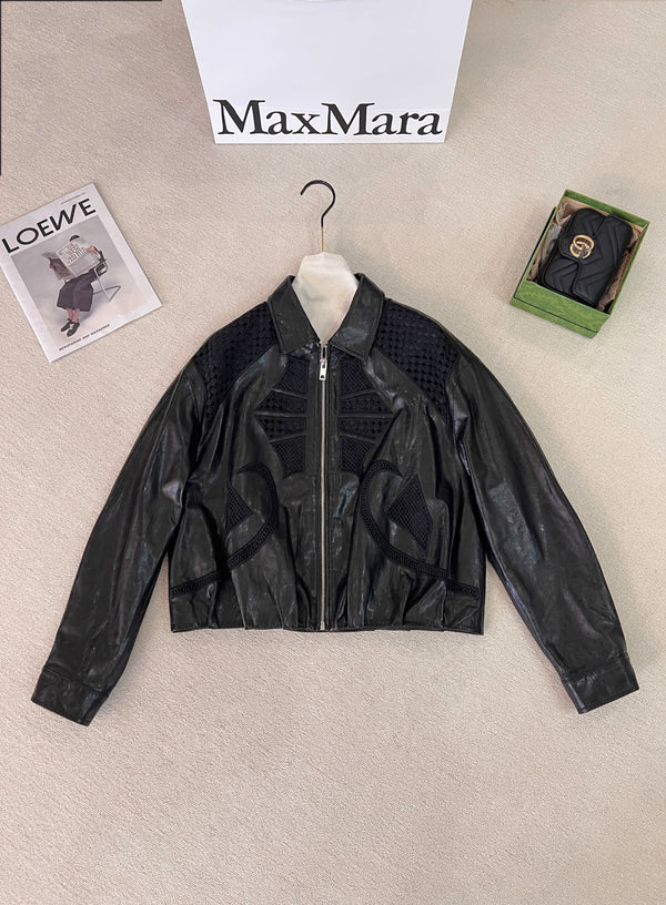 HM 26K Embroidered Jacket Leather 435209
