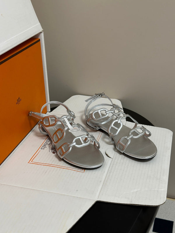 HM 26s Noumea Flat Sandals Leather 185833