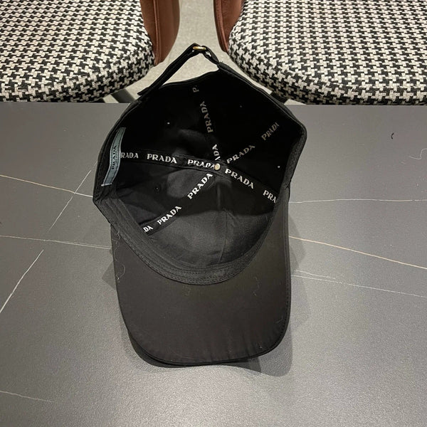 Prada Embroidered Logo Cap 221128