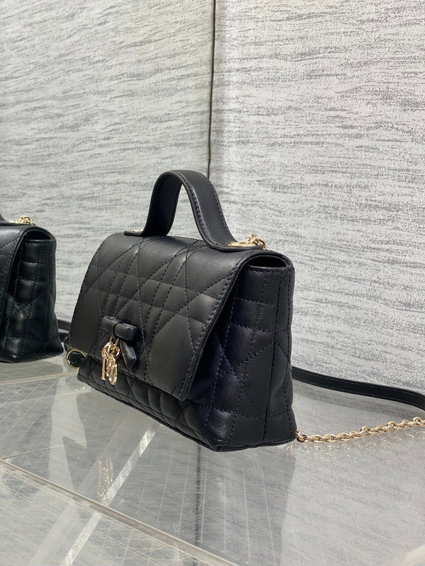 CD 2026 My Tender Dior Top Handle Bag 21cm Lambskin