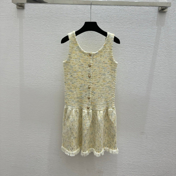 CC 2026 Vest Yellow Pink Cotton Wool 397715