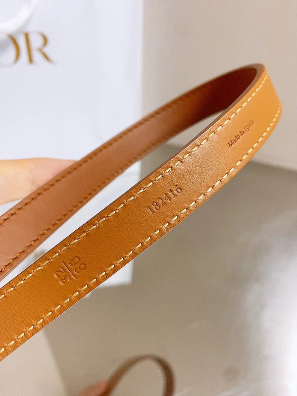 CD 2026 30 Montaigne Reversible Belt 15mm Calfskin