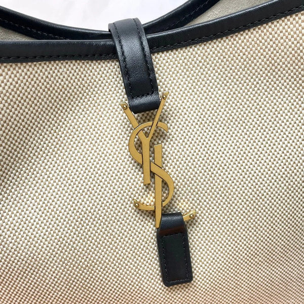 YSL 2026 Saint Laurent Small Hobo Bag 23cm Canvas Leather