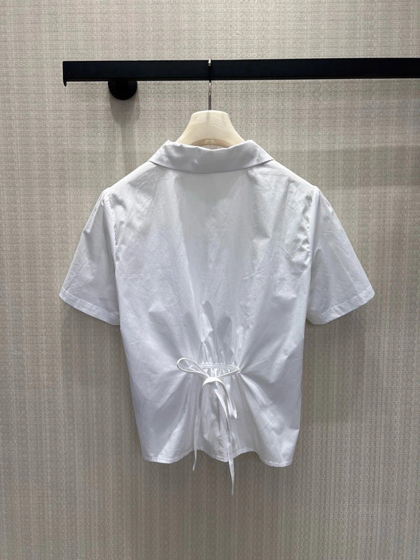Pra 2026 Shirt White Cotton 399163