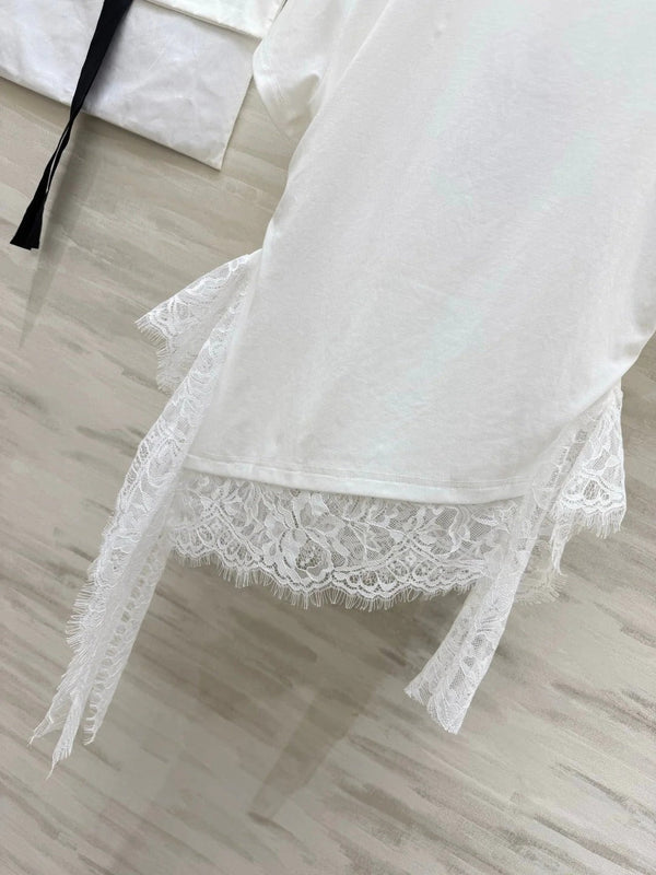 CC 2026 Lace Trim Shirt Cotton 398780