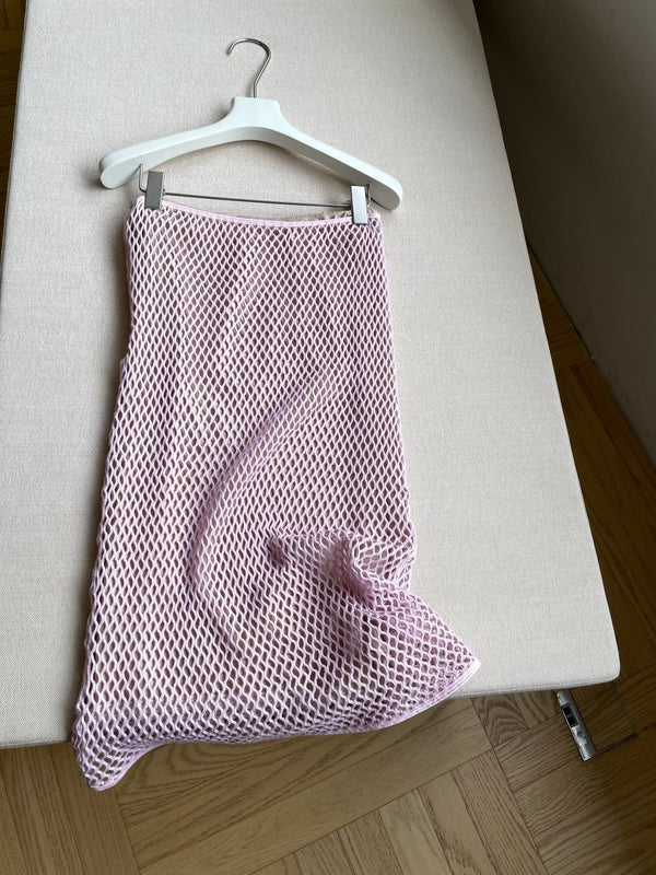 Pra 2026 Skirt Pink Mesh 654487