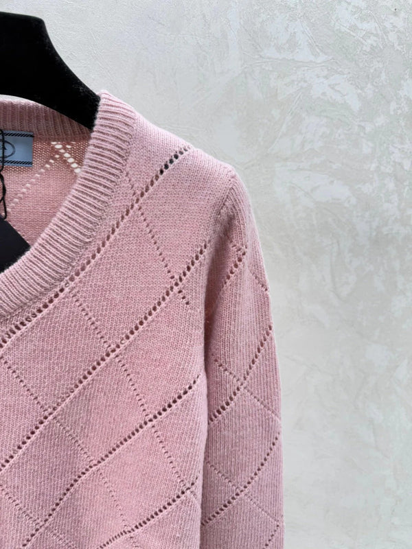 PRADA 25S V-NECK SWEATER 576