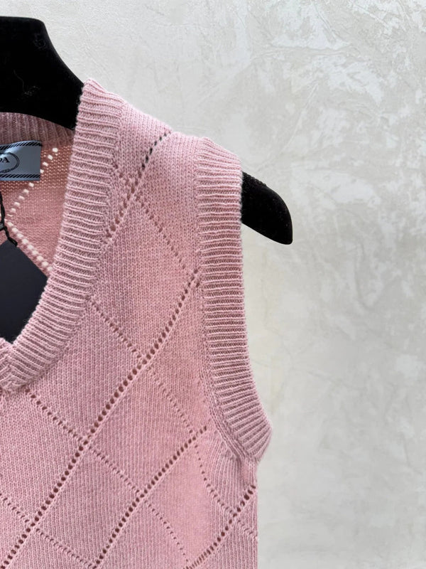 PRADA 25S KNIT VEST 575