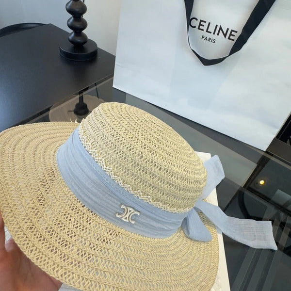 CL Flat-top Straw Hat 262175