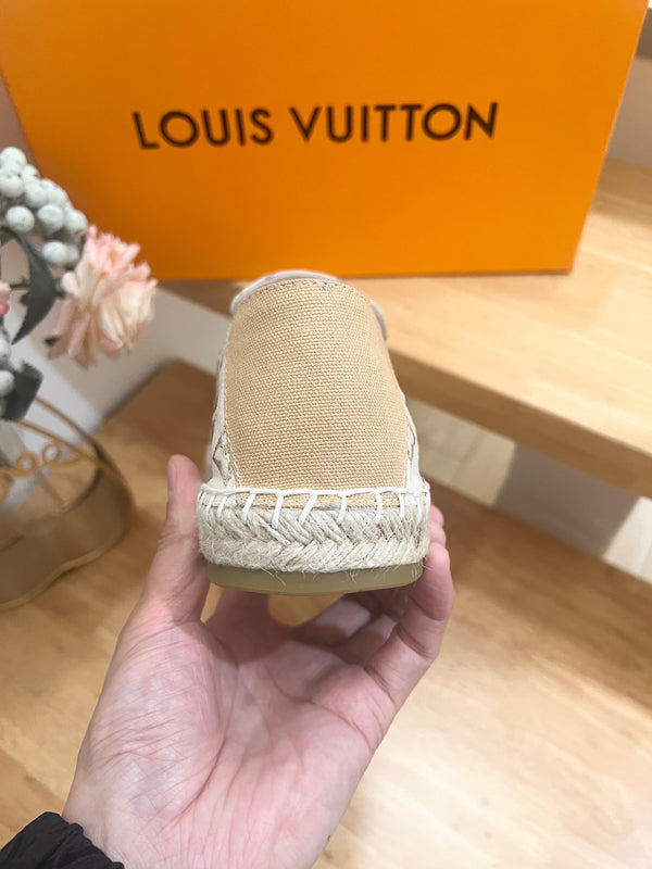Bidart Slip-On Loafer Beige Monogram canvas 240631