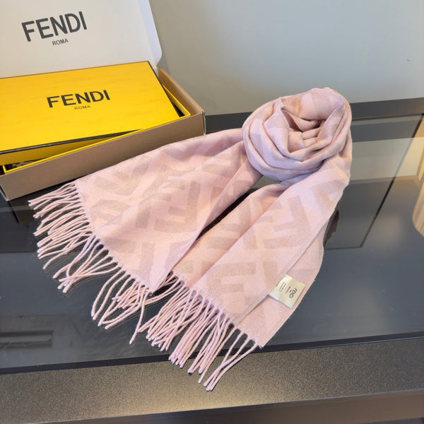 FF 170CM Scarf Light Pink Cashmere 104066