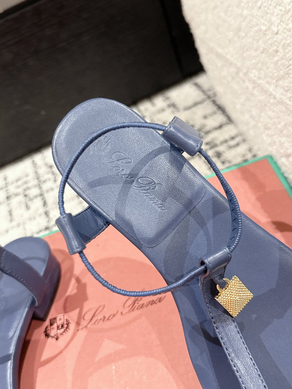 LP Mindil Infra Sandal Navy Blue Sheepskin 312461