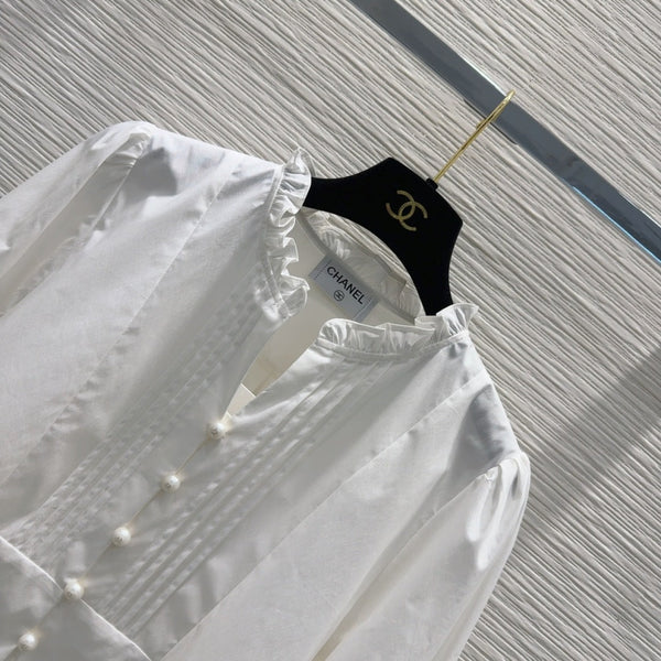 CC 25 Shirt White Cotton