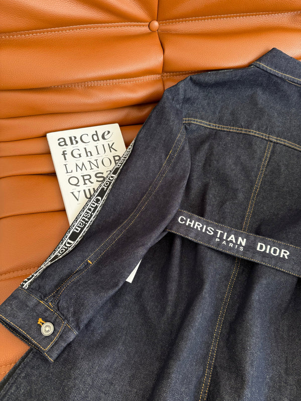 CD 25 Denim Dress Blue Cotton