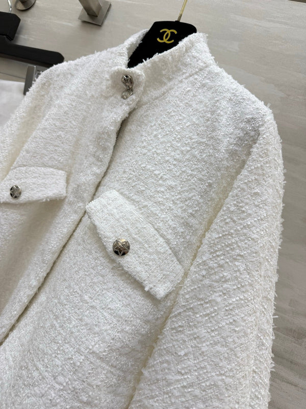 CC 26s White Tweed Jacket Style 435357