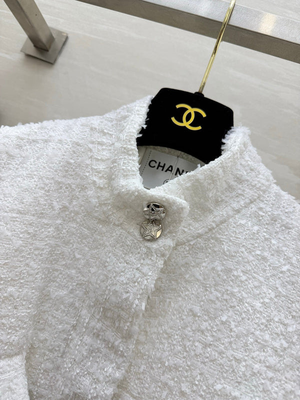 CC 26s White Tweed Jacket Style 435357