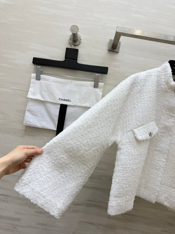 CC 26s White Tweed Jacket Style 435357