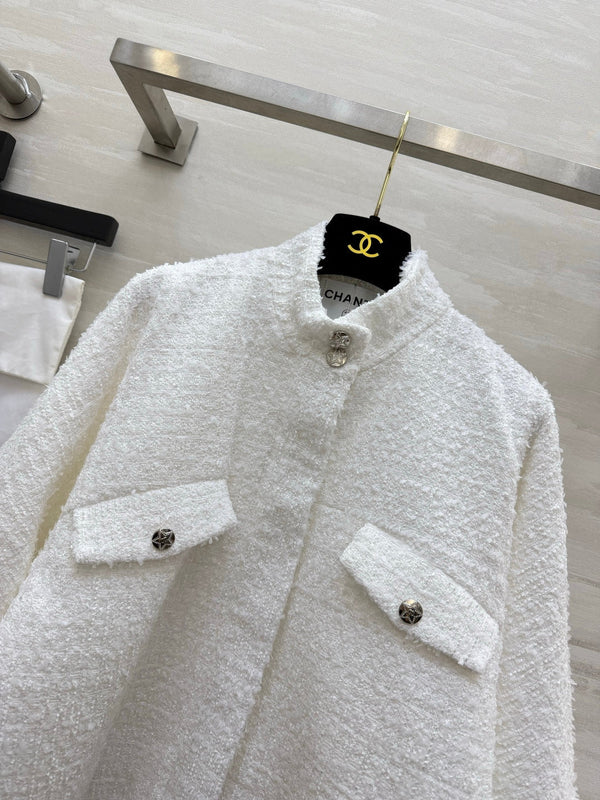 CC 26s White Tweed Jacket Style 435357