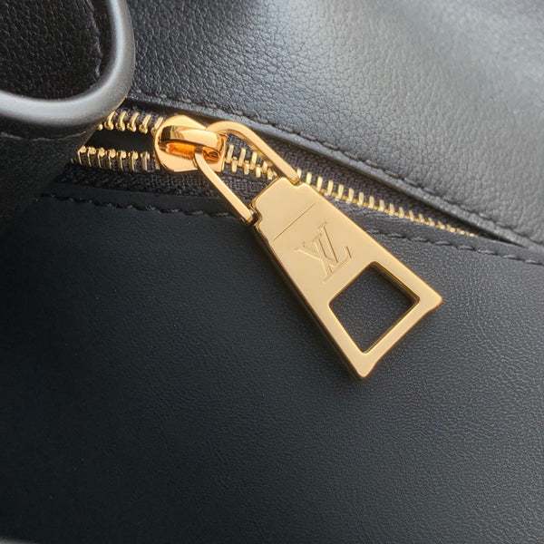 LV 2025 Vendome PM Bag 35cm Black Calfskin 347424