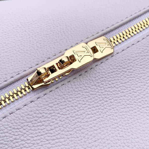 LV 2025 Express MM Bag 26cm Purple Taupe Calfskin 347428