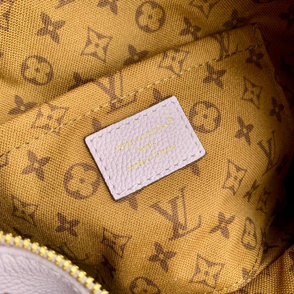 LV 2025 Express MM Bag 26cm Purple Taupe Calfskin 347428