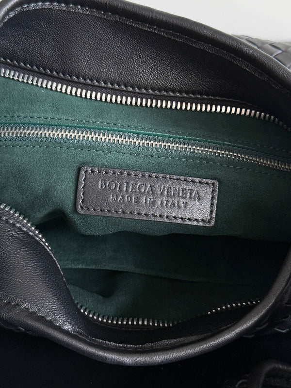 BV 25s Veneto Bag 38cm Black Calfskin Hardware