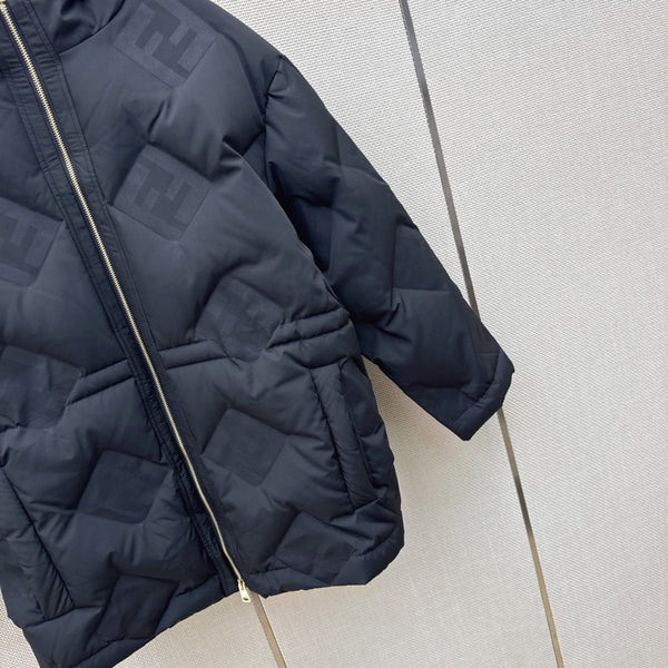FF 26s Quilted Hooded Puffer Jacket Polyester 429131
