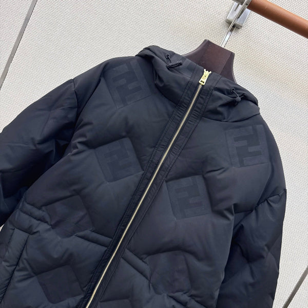 FF 26s Quilted Hooded Puffer Jacket Polyester 429131