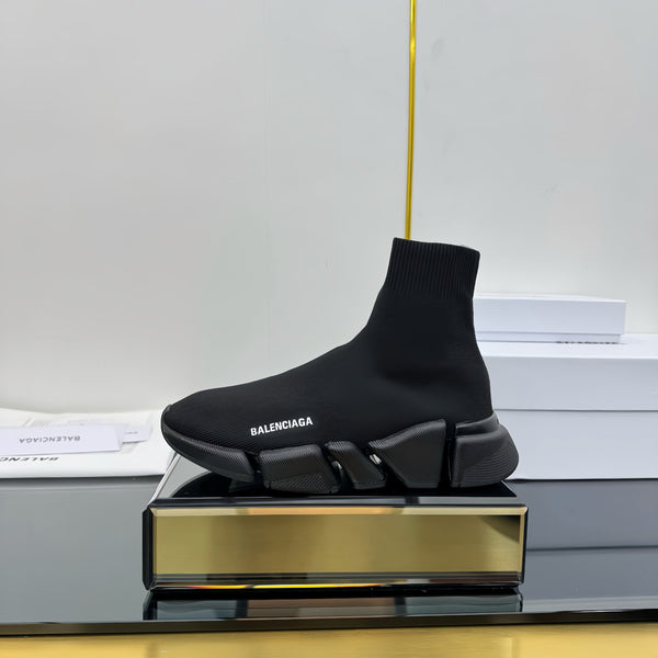 Balenciaga Speed Sneakers Black Polyester Elastane 832615